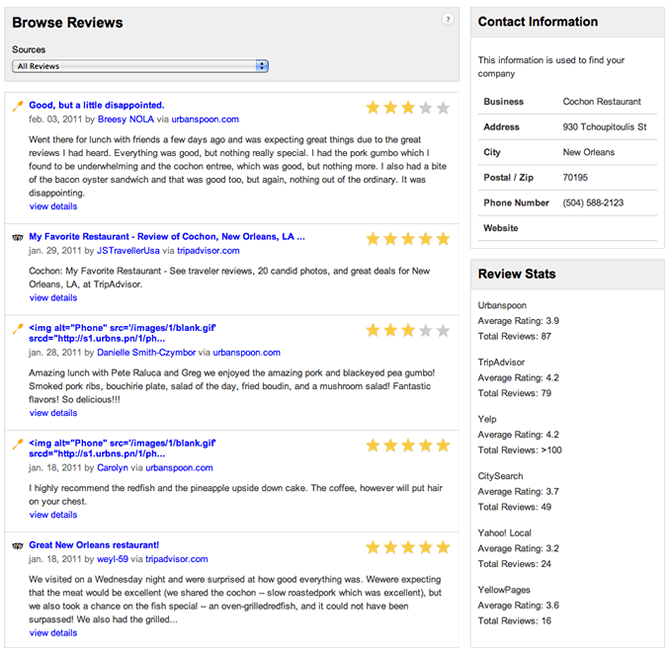 Reviews